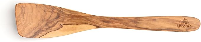 Berard Olive Wood 12 Inch Curved Spatula