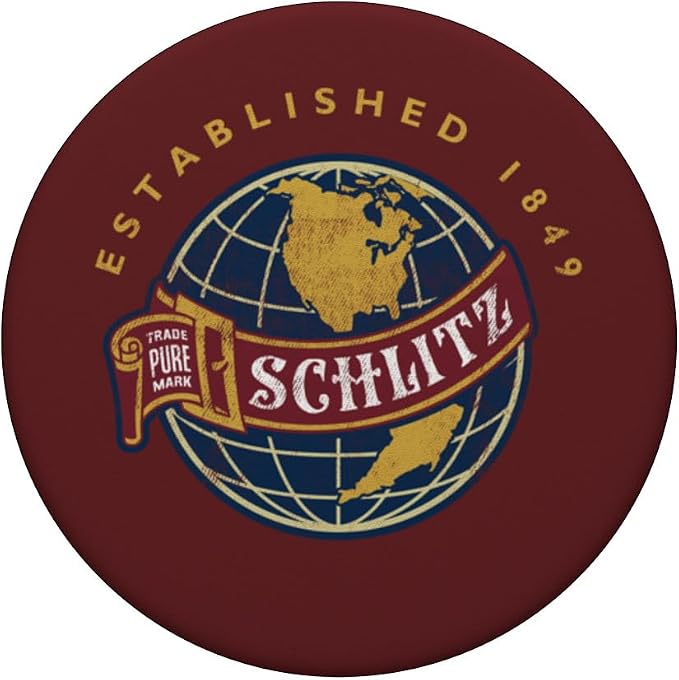 Schlitz Vintage Style - Logo PopSockets Adhesive PopGrip