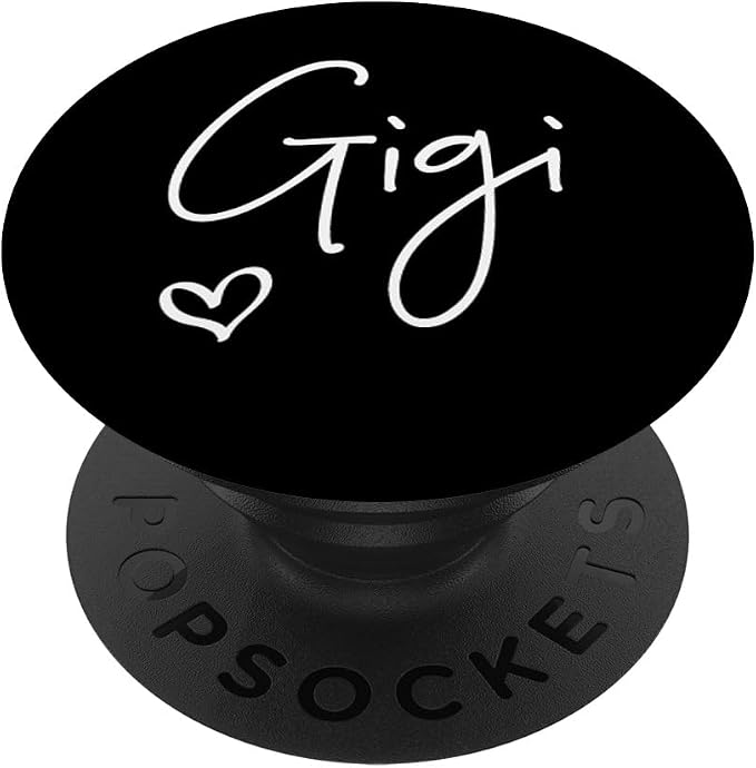 Gigi For Grandma Gigi For Birthday Mother's Day PopSockets Swappable PopGrip