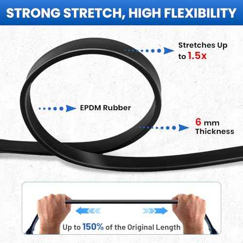 ROBLOCK 31" (20 Packs) Bungee Cords with Hooks Rubber Tarp Straps with 150% Max Stretch, 100% EPDM Bungee Cords with Metal Crimped S Hooks, Ideal for Securing Tarps, Cargo, Canvases, Weatherproof