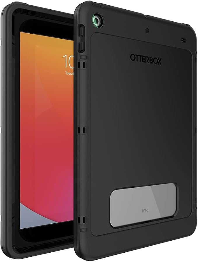 OtterBox ResQ Series Case for iPad 7th 8th &amp 9th Gen (10.2 Display - 2019 2020 &amp 2021 Version) - Non-Retail/Ships in Polybag - Black