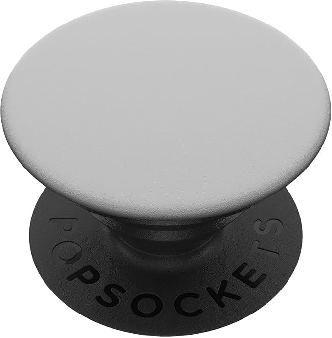 Light Gray Plain PopSockets Adhesive PopGrip