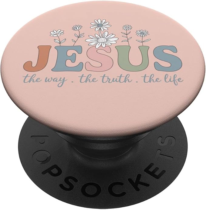 Pink PopSockets PopGrip for MagSafe