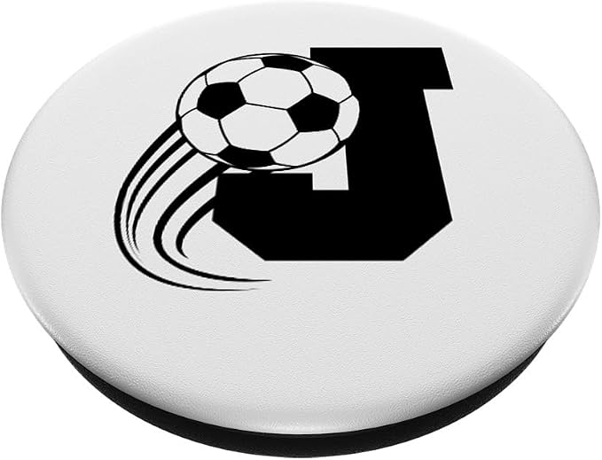 Soccer Pop Socket - Soccer Popsocket - Letter J PopSockets Adhesive PopGrip