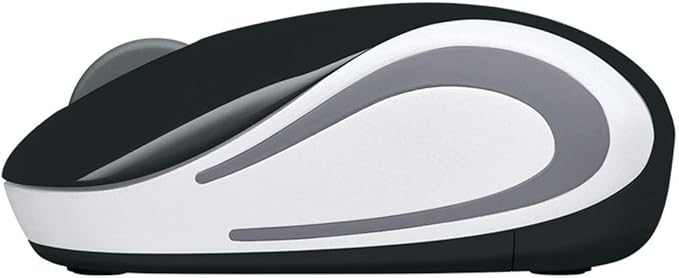 Logitech Wireless Mini Mouse M187 Ultra Portable,1000 DPI Optical Tracking, 3-Buttons, PC/Mac/Laptop - Palace Blue