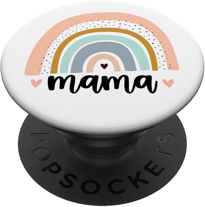Rainbow Mama PopSocket Cute PopSocket for Mom PopSockets Adhesive PopGrip