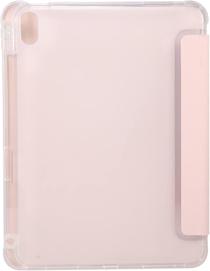 Case for iPad (A16) 11th Generation 11 2025 &amp iPad 10th Generation 10.9 inch 2022 Case with Pencil Holder [Auto Wake/Sleep] PU Leather Tri-fold Stand Clear Soft TPU Back Cover Matchagreen