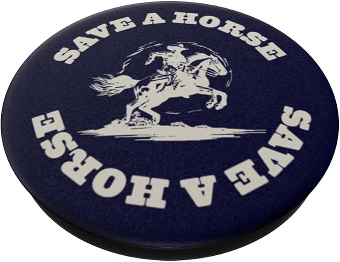 PopSockets Phone Grip with Expanding Kickstand- Save A Horse PopSockets PopWallet for MagSafe