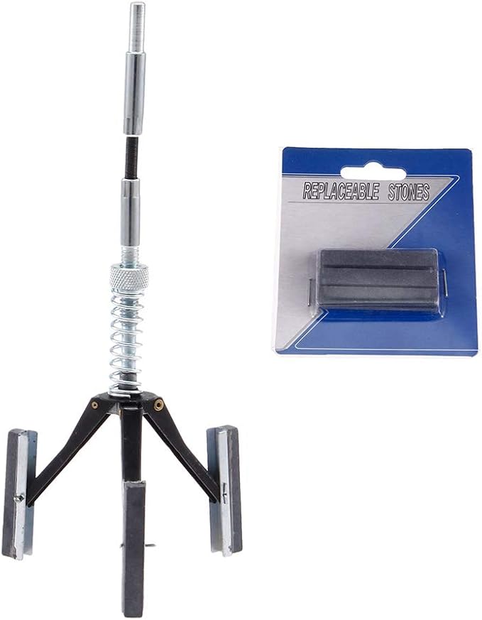 gohantee Engine Cylinder Hone Deglazer Adjustable 1-1/4" to 3-1/2" Diameter