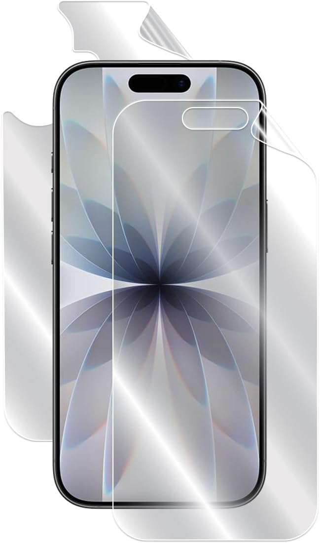 IPG for iPhone 17 Screen + Back Full body Hydrogel Protector Invisible Touch Screen Sensitive Ultra HD Clear Film Anti Scratch Skin Guard - Smooth/Self-Healing/Bubble -Free for iPh17FB