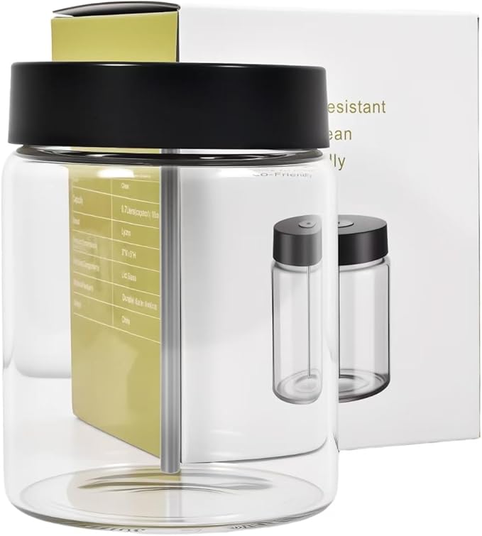 Glass Milk Container for Miele,Incompatible with Built-in Coffee Makers