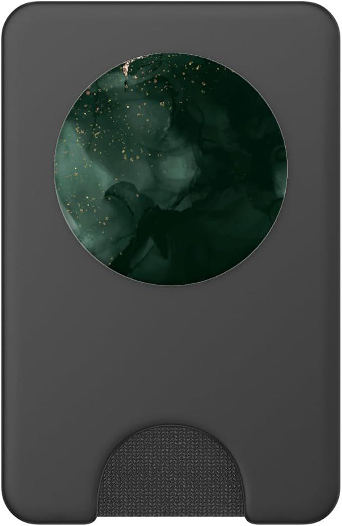 Elegant Dark Green Color Forest Green Pattern PopSockets Adhesive PopGrip