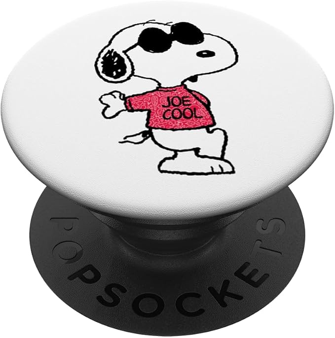 Snoopy Joe Cool Pattern Style Design PopSockets PopWallet for MagSafe