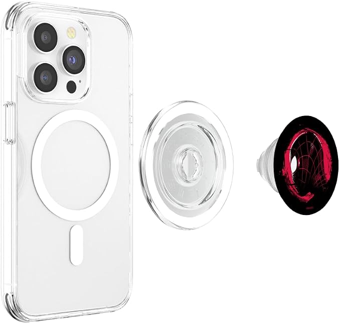 Marvel Spider-Man: Miles Morales Paint Profile Portrait PopSockets Standard PopGrip