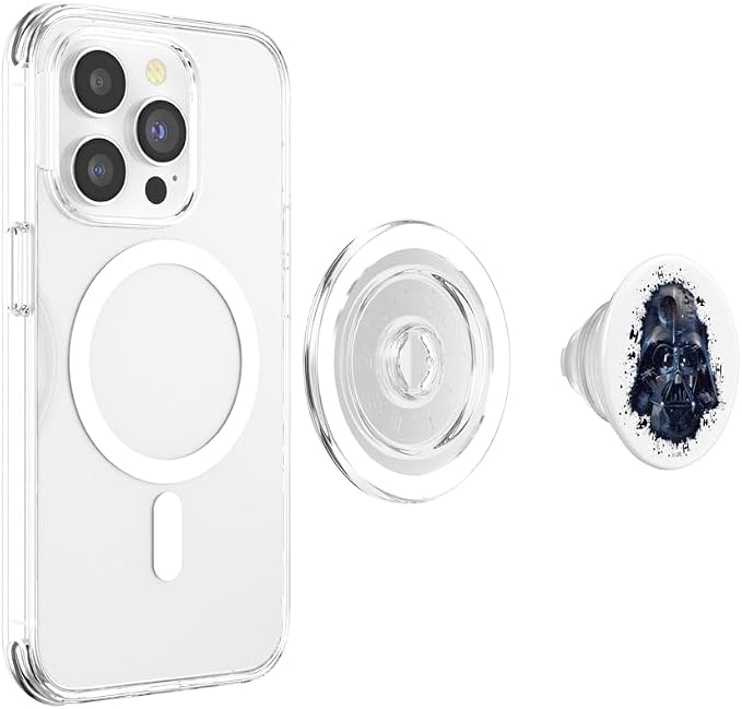 Star Wars Darth Vader Splatter Galaxy Helmet PopSockets Adhesive PopGrip