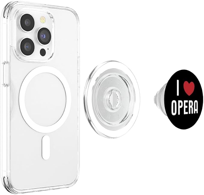 I Love Opera Gift PopSockets Adhesive PopGrip