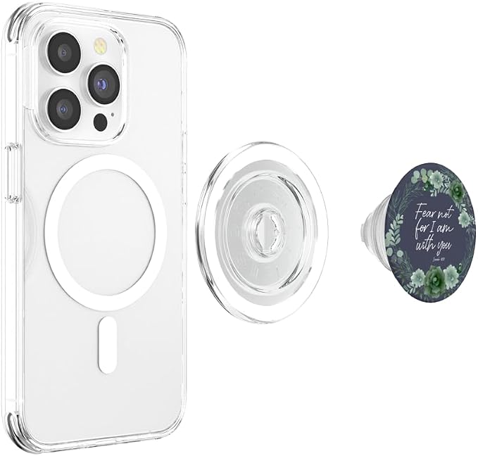 Isaiah Blue Bible Verse For Women Christian Quote Designs PopSockets Standard PopGrip