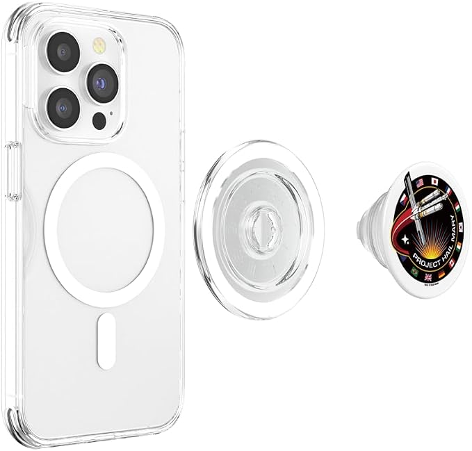 Project Hail Mary Spaceship Mission Badge Poster PopSockets PopGrip for MagSafe