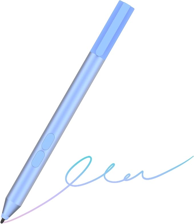 Stylus Pen for HP Omnibook X Flip Rechargeable MPP 2.0 with 4096 Pressure | Digital Stylus Pen for HP Envy/Pavilion/Spectre x360 – Tilt Support Palm Rejection Fast Charge Ideal for Drawing &amp N