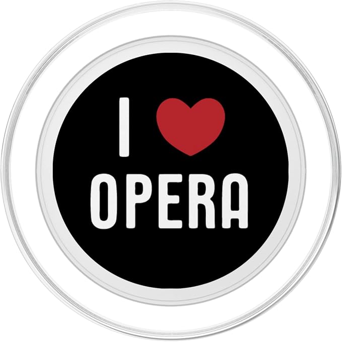 I Love Opera Gift PopSockets Adhesive PopGrip