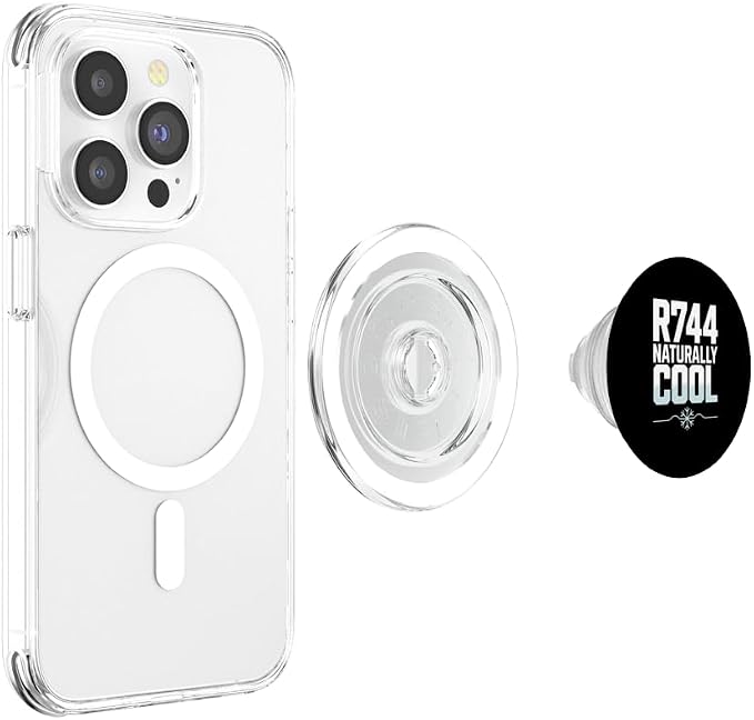 R744 Naturally Cool CO2 Refrigeration Technician PopSockets Adhesive PopGrip