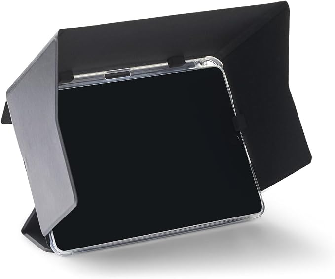 4-in-1 Philbert Danish Design Tablet/iPad Screen Shade Slim Hood for 9.7-11 - Black (Hood only)