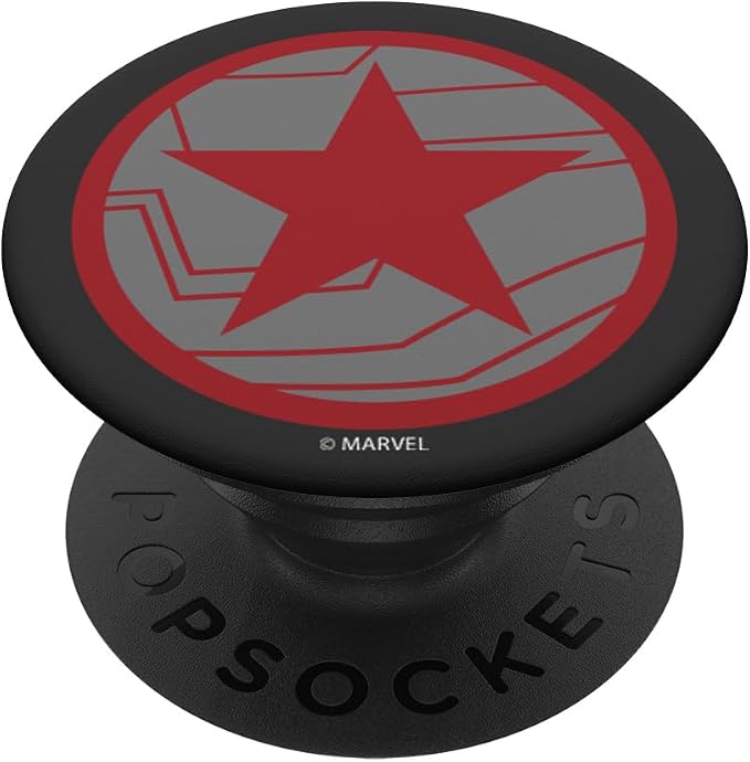 Marvel Winter Soldier Classic Logo PopSockets Adhesive PopGrip