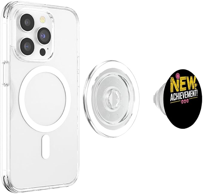 New Achievement Unlocked Gamer Trophy Pride Gaming Event PopSockets Adhesive PopGrip