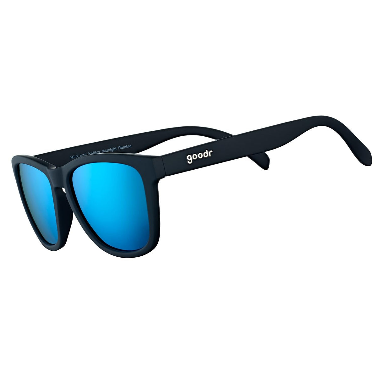 goodr Mick & Keith's Midnight Ramble Polarized Sunglasses for Men & Women