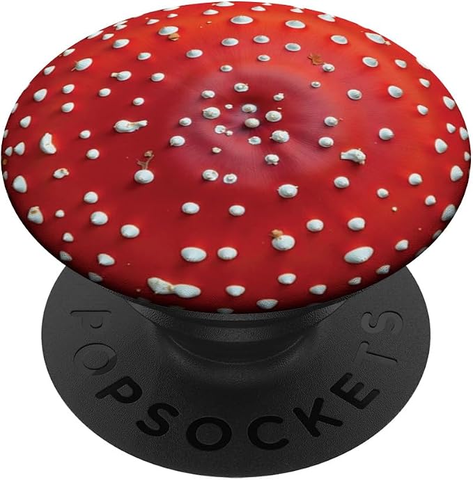 Mushroom Illustration Print PopSockets Adhesive PopGrip