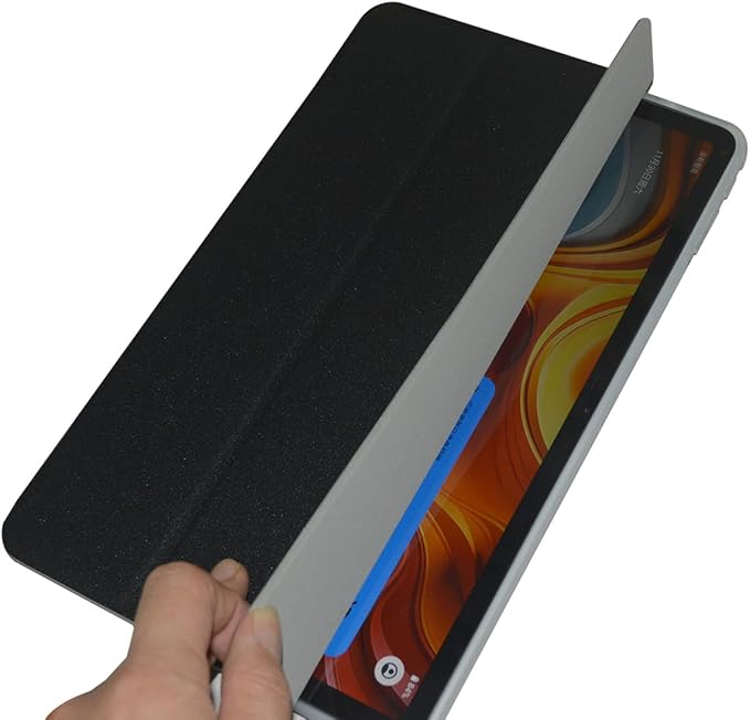Folio Stand Case for Teclast T60 Plus Tablet 12 PU Leather Slim Multi-Viewing Angles Cover with Auto Wake/Sleep Function Hard Back Shell Protective Sleeve