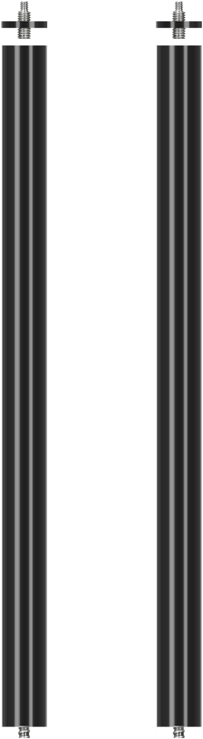 TARION Modular Base Extension Rod - 43.3"/110cm Extension Pole Set (2× 21.6" Sections) Compatible with Titanrig Cart Products