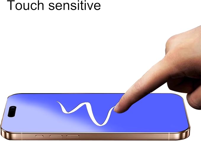 2 Pack for iPhone 17 Pro Max Matte Privacy Screen Protector Anti spy Tempered Glass Anti blue Light Film 6.9 inch