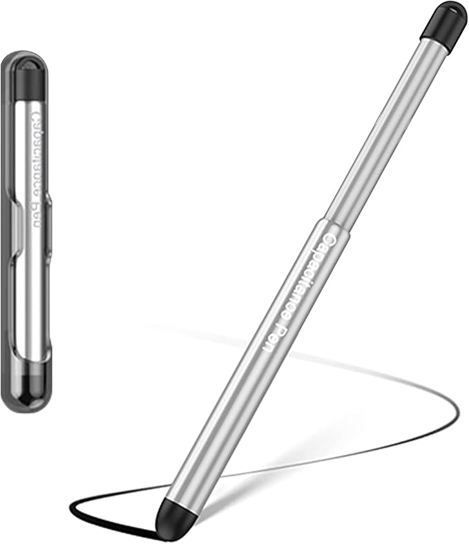 Stylus Pens with Pen Slot for Touch Screens High Precision Capacitive Universal Stylus for iPad iPhone Tablets Samsung Galaxy All Touch Screen Devices (Black)