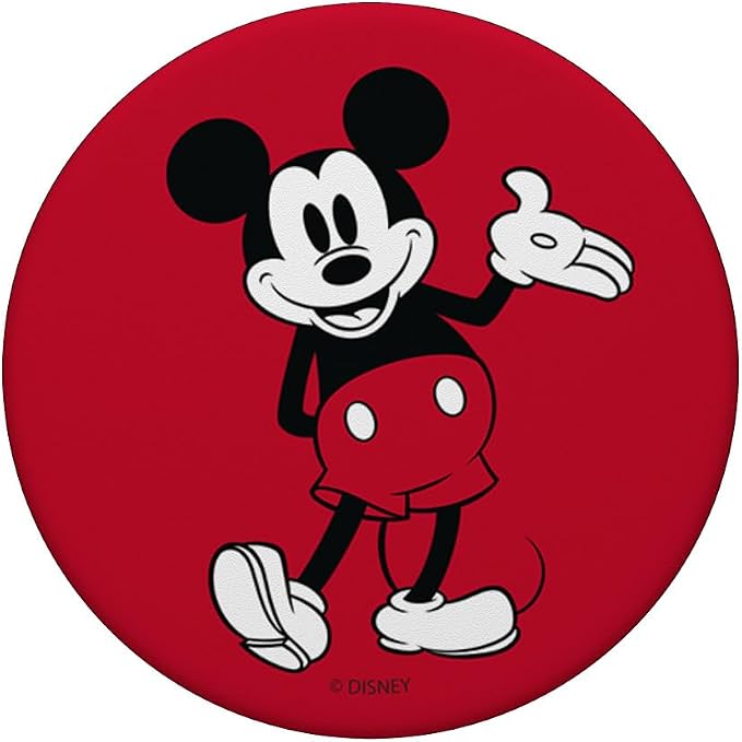 Disney Mickey And Friends Mickey Mouse Classic Simple PopSockets Standard PopGrip
