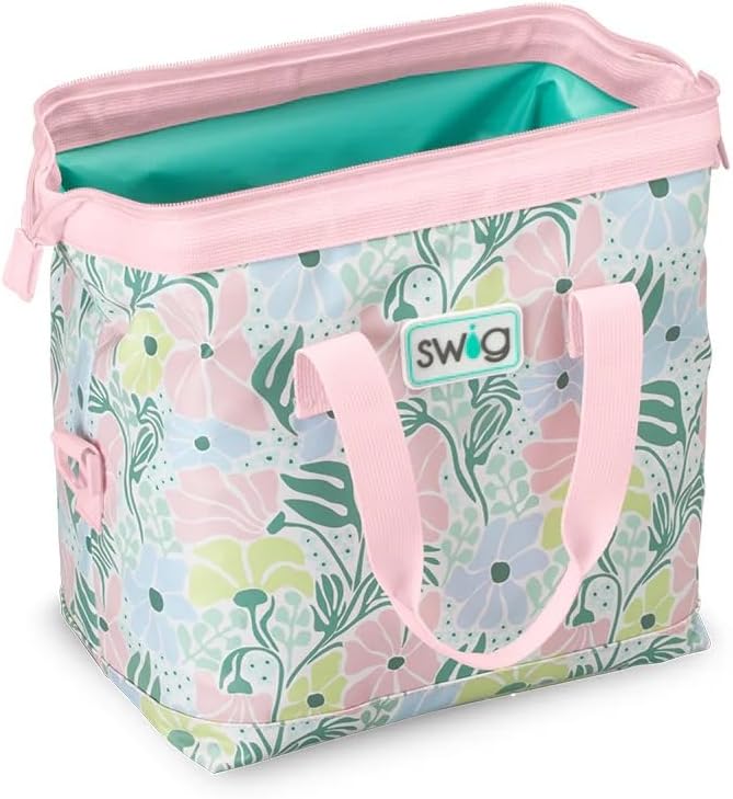 Swig Life Packi 12 Cooler Bag, Heavy-Duty, Lightweight, Insulated Cooler or Large Lunch Bag with Handle, External Pocket, & Shoulder Strap