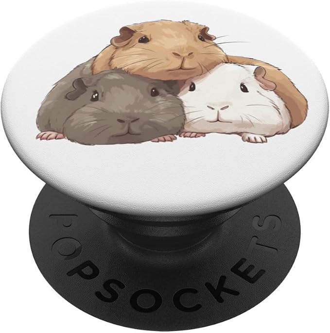 Cute Guinea Pigs PopSockets Adhesive PopGrip