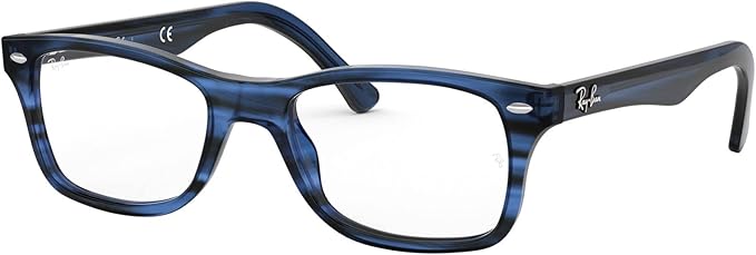 Ray-Ban unisex-adult Rx5228 Square Prescription Eyeglass Frames