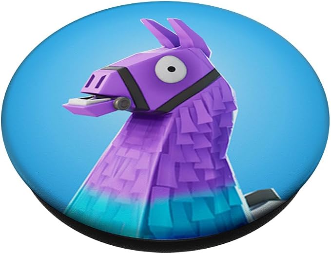 Fortnite Llama PopSockets Stand for Smartphones &amp Tablets: Swappable PopGrip