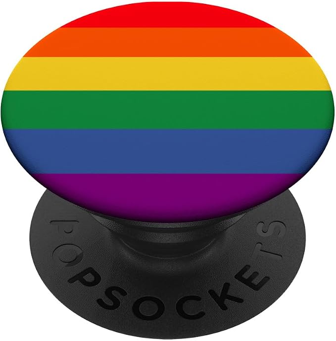 CJ Grips Rainbow Colors LGBT Pride Flag PopGrip for iPhone 11