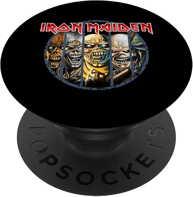 Iron Maiden Eddie Evolution PopSockets Adhesive PopGrip