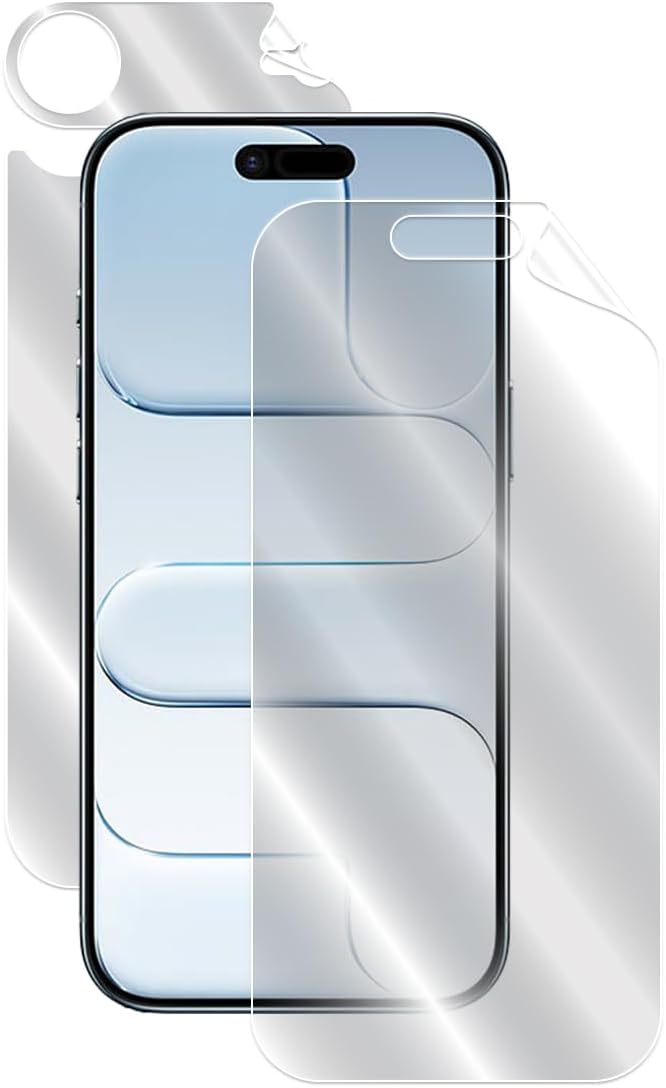 IPG for iPhone 17 Screen + Back Full body Hydrogel Protector Invisible Touch Screen Sensitive Ultra HD Clear Film Anti Scratch Skin Guard - Smooth/Self-Healing/Bubble -Free for iPh17FB