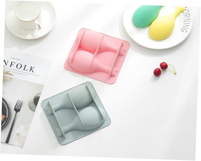 DECHOUS Chicken Leg Silicone Cake Mold 6-piece Fondant Mold Set for Cake Decorating Cookie Candy Biscuit Making Non-Stick Baking Tool for Home Kitchen Use