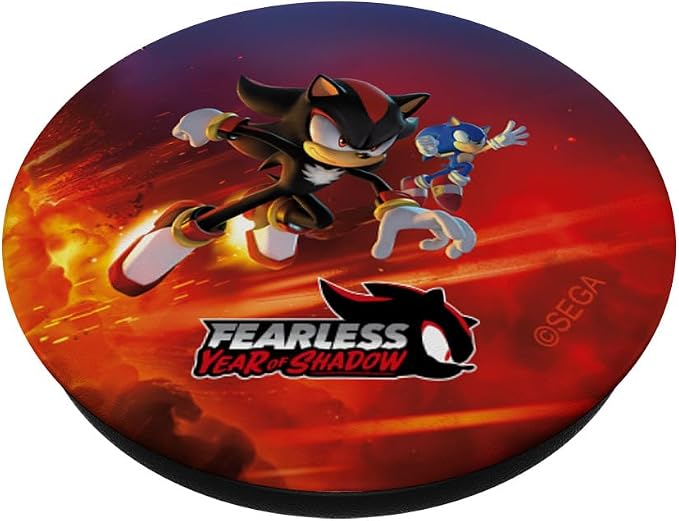 Sonic The Hedgehog Fearless: Year of Shadow Key Art PopSockets PopGrip for MagSafe