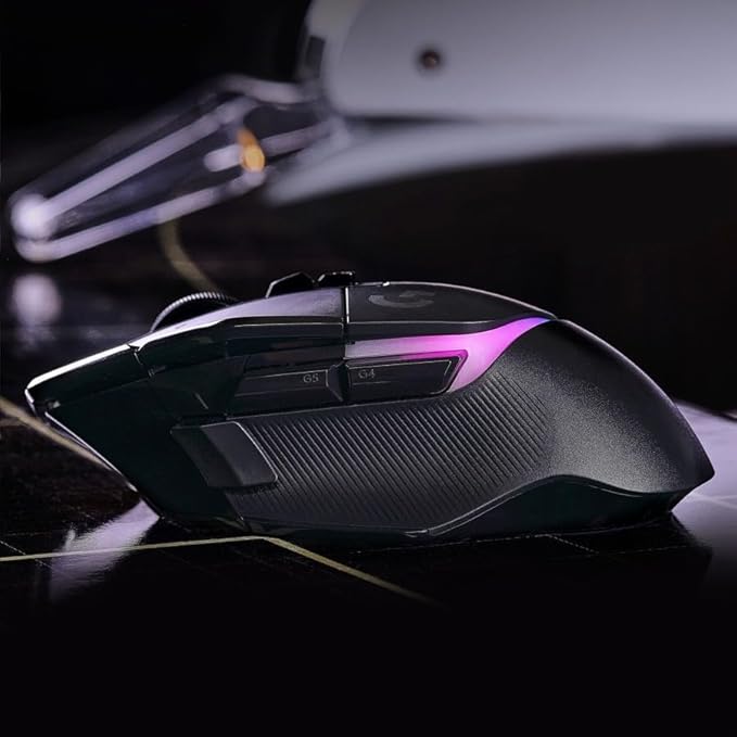Logitech G502 X Plus Lightspeed Wireless RGB Gaming Mouse - Optical Mouse with LIGHTFORCE Hybrid switches, LIGHTSYNC RGB, Hero 25K Gaming Sensor, Compatible with PC - macOS/Windows - Black