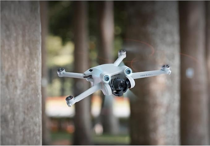 DJI Mini 3 Pro Camera Drone Quadcopter + RC-N1 Controller (No Screen), 4K/60fps Video, 48MP Photo, 34min Flight Time, Tri-Directional Obstacle Sensing, Bundle with Deco Gear Backpack + Accessories