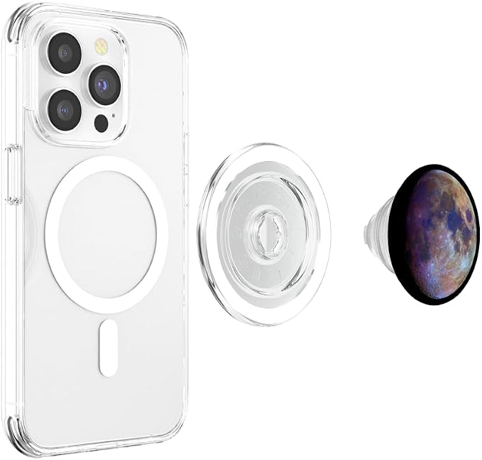Moon PopSockets Adhesive PopGrip