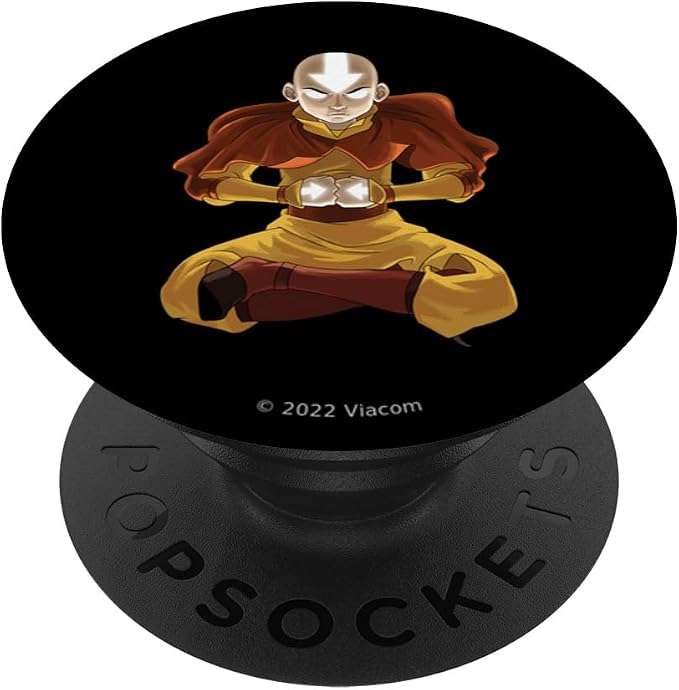 Avatar The Last Airbender Aang Meditation PopSockets PopGrip for MagSafe
