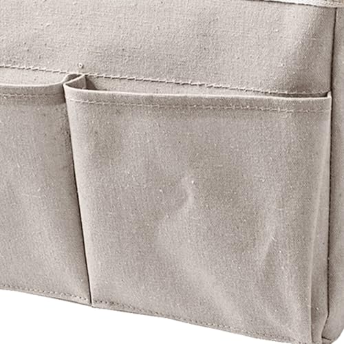 Bedside Caddy, Hanging Storage Organizer Bed Organizer Hanging Pocket Side of Bed Storage Pouch Dorm Bed Storage for Books Mobile Phones (-3117230063811)