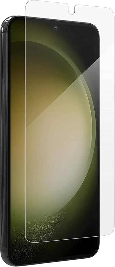 ZAGG InvisibleShield Elite Screen Protector for Samsung Galaxy S23+ Plus Made with Hybrid Polymer Perfect Fit HD Clarity Compatible with Biometric Fingerprint Scanner Easy to Install